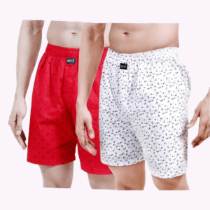 MEN PREMIUM COTTON BOXERS (PACK OF 2)